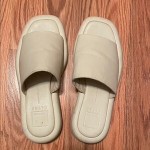 Dolce Vita Cream Slide Loafers